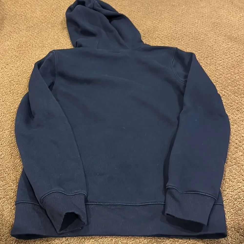Nike Boys Navy Blue New York Hooded Sweatshirt